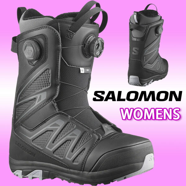 美品　Salomon スノーボードブーツ 黒 Salomon 『 X APPROACH LACE SJ BOA 』 24-25 snowboard