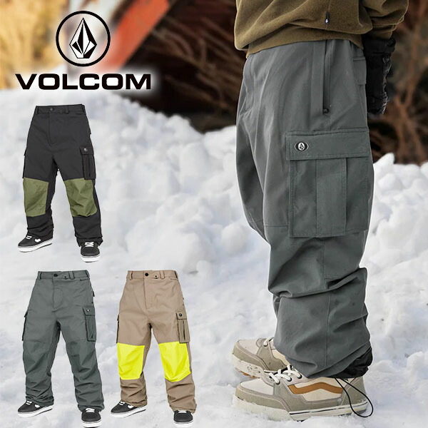 VOLCOM ボルコム スノーボードウエアー 総柄 パンツ Mサイズ 洗濯可 楽天市場】23-24 VOLCOM/ボルコム NWRK BAGGY pant メンズ