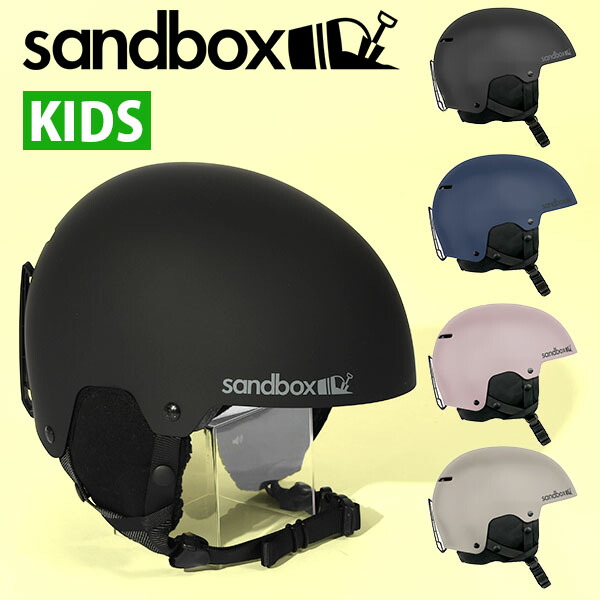 【美品】sandbox スノーボードヘルメット 黒 sandbox SANDBOX/サンドボックス メンズ＆レディース スノー用