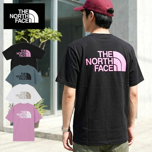 2026春夏新色 ネコポス発送！送料無料 ノースフェイス Tシャツ メンズ レディース 半袖 吸汗速乾 THE NORTH FACE カラー スキーム コットン ティー S/S FD Color Scheme Cotton Tee 綿100％ バックプリント nt32548