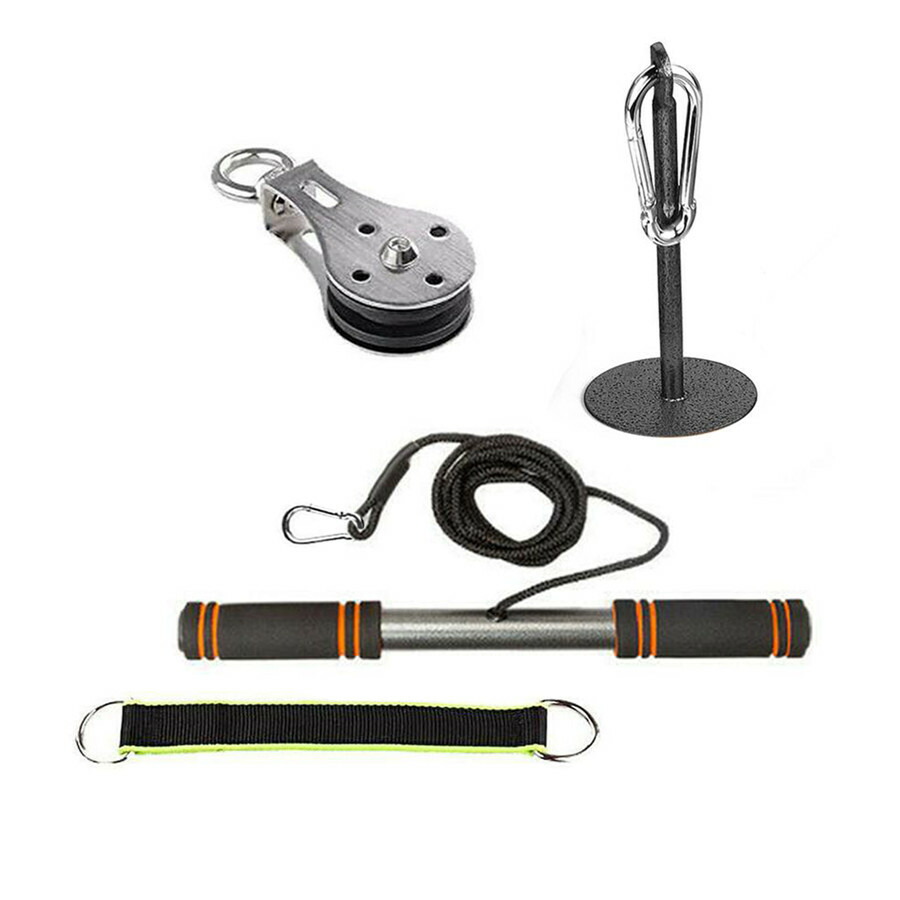 楽天市場】ケーブルマシン プーリー ラットプルダウン 自宅、OVTSPO