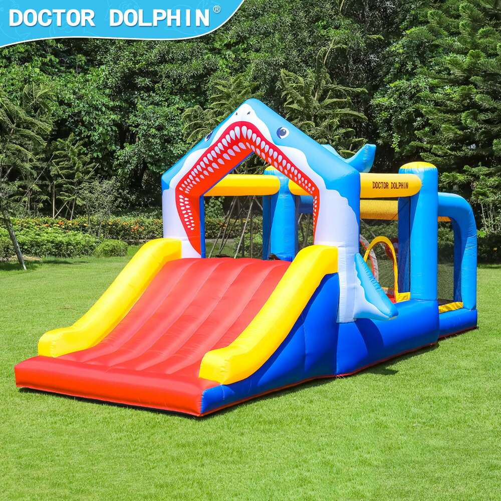 エアー遊具　トランポリン　滑り台 Amazon.co.jp: Air Playground Equipment, Water Slide, Pool
