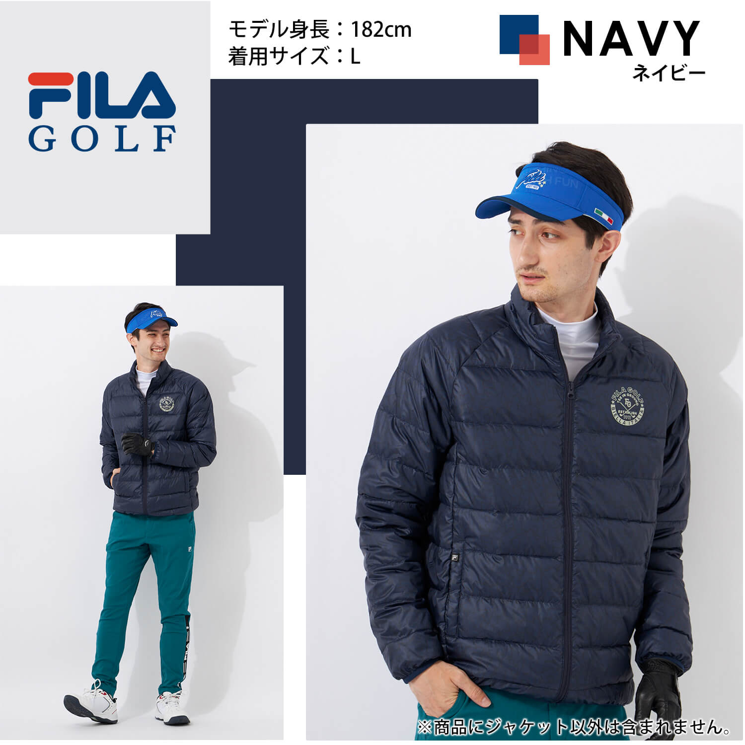 メンズ FILAGOLF アウター-connectedremag.com