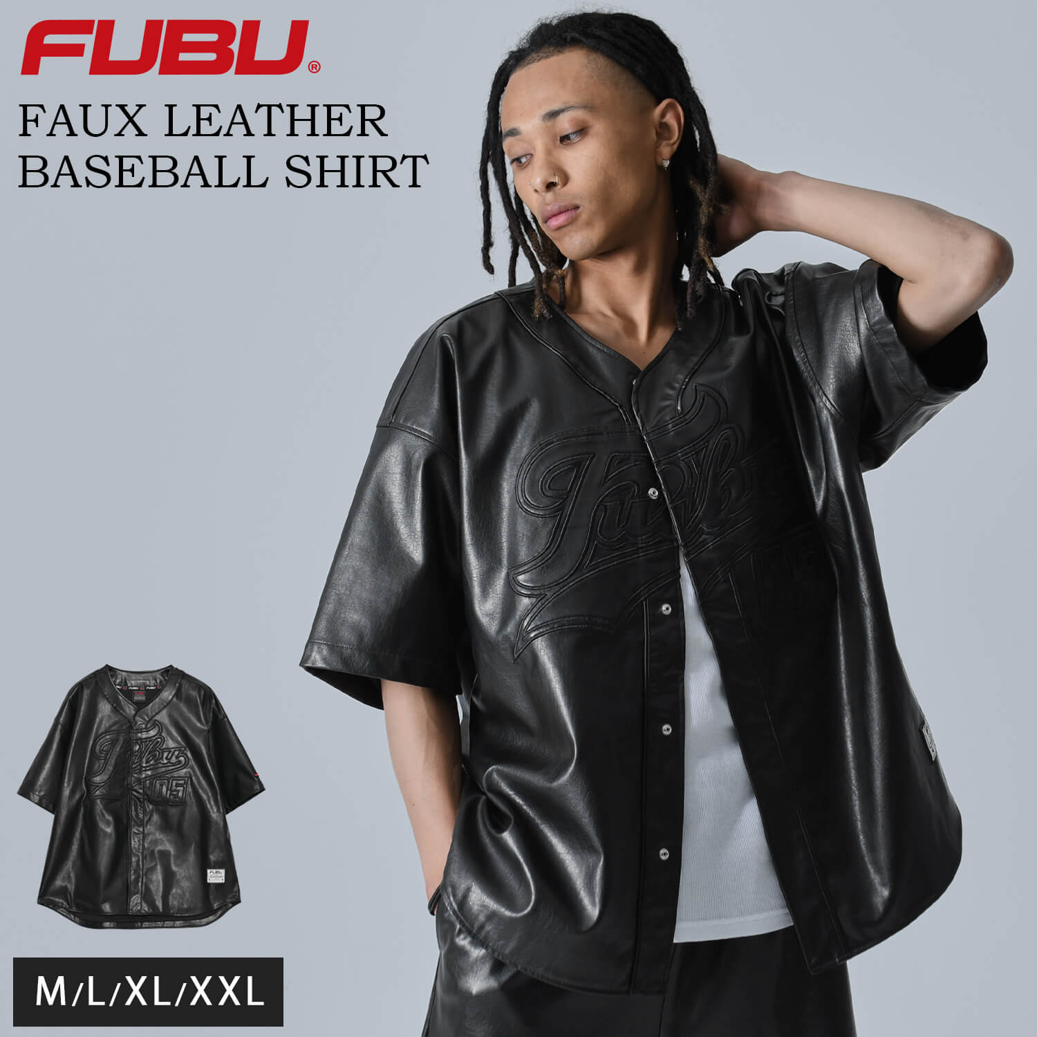 楽天市場】FUBU フブ フーブ ストライプ ベースボールシャツ