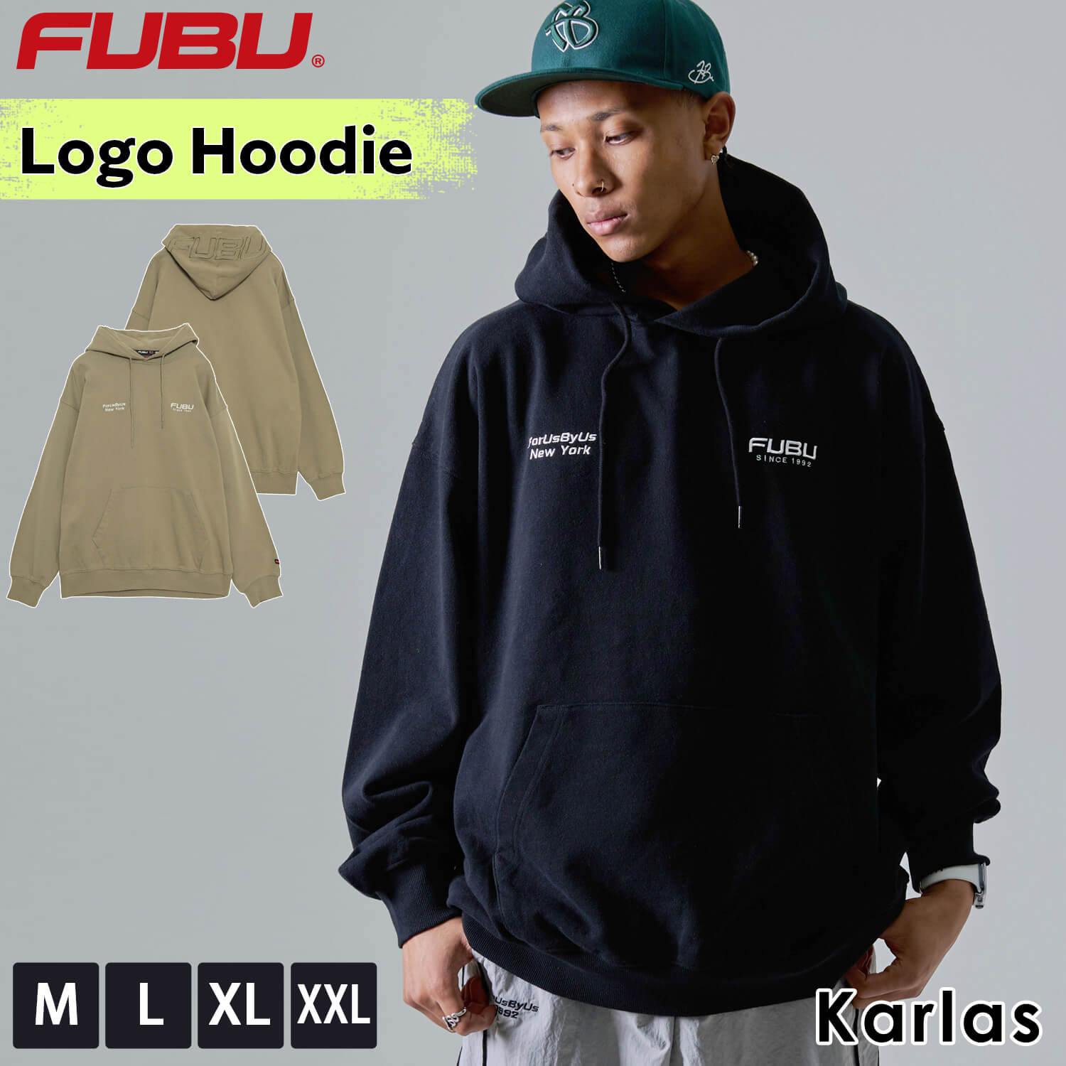 楽天市場】FUBU フブ パーカー メンズ レディース 長袖 スウェット フーディー プルパーカー 裏起毛 トップス ブランド 秋 冬 ロゴ ワッペン  刺繍 XL XXL オーバーサイズ アメカジ ユニセックス 男女兼用 ストリート系 黒 2023FW : OUTFIT