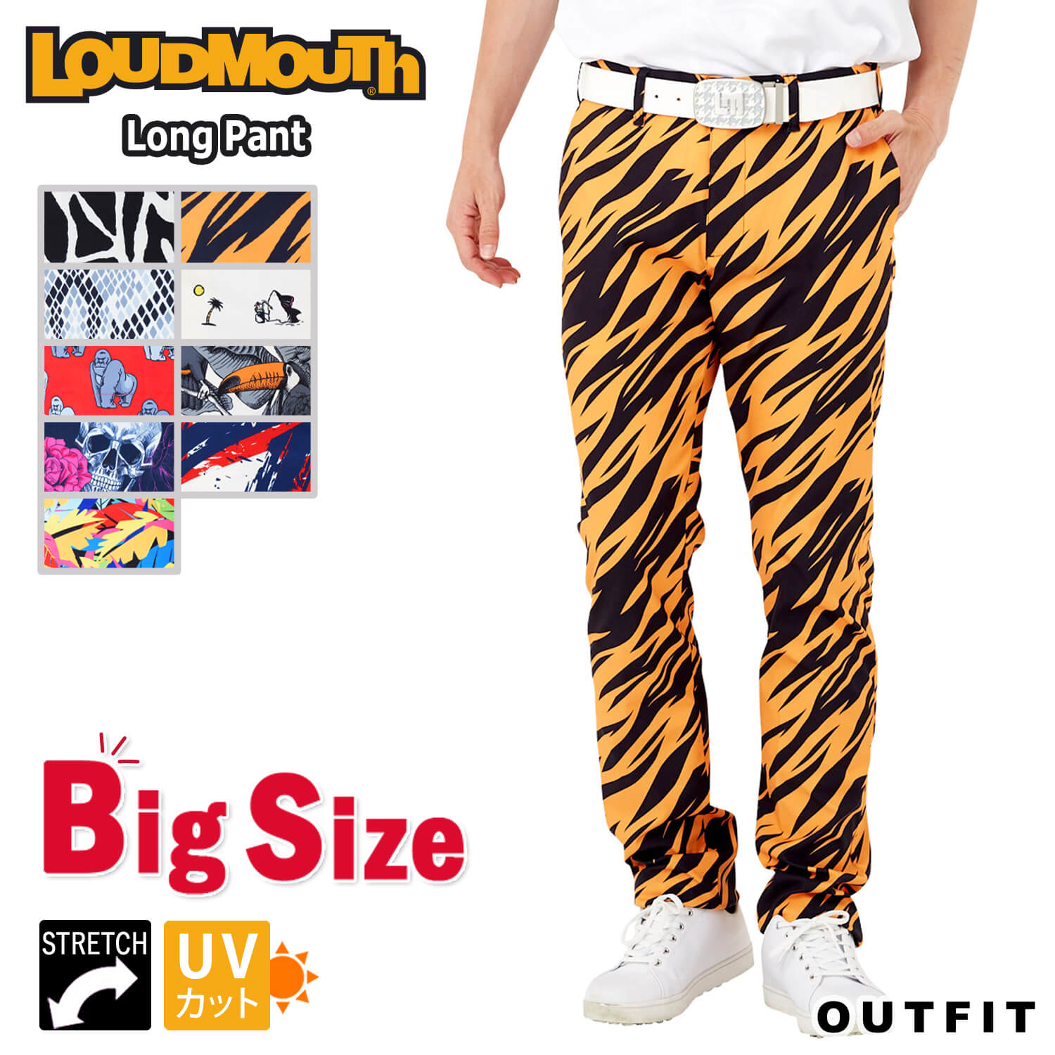 楽天市場】【特別価格】 LOUDMOUTH ラウドマウス ゴルフウェア メンズ