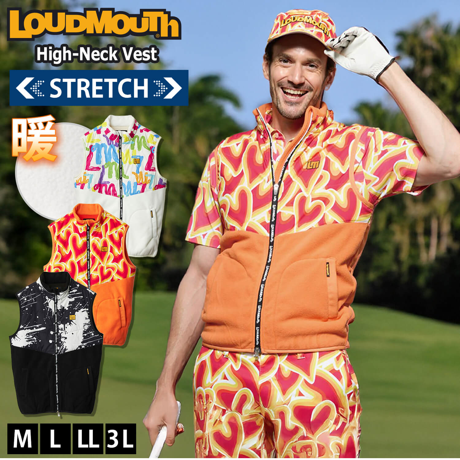 楽天市場】【30%OFFセール】 ラウドマウス ゴルフウェア ショート