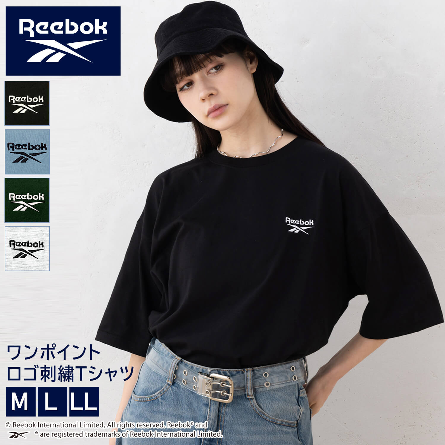 Reebok リーボック Tシャツ レディース 半袖 白 夏 ワンポイント ブランド ロゴ 刺繍 無地 薄手 半袖シャツ ティーシャツ スポーツ ストリート 黒 Ｍ L LL 春 ユニセックス メンズ 2025ss karlas別注