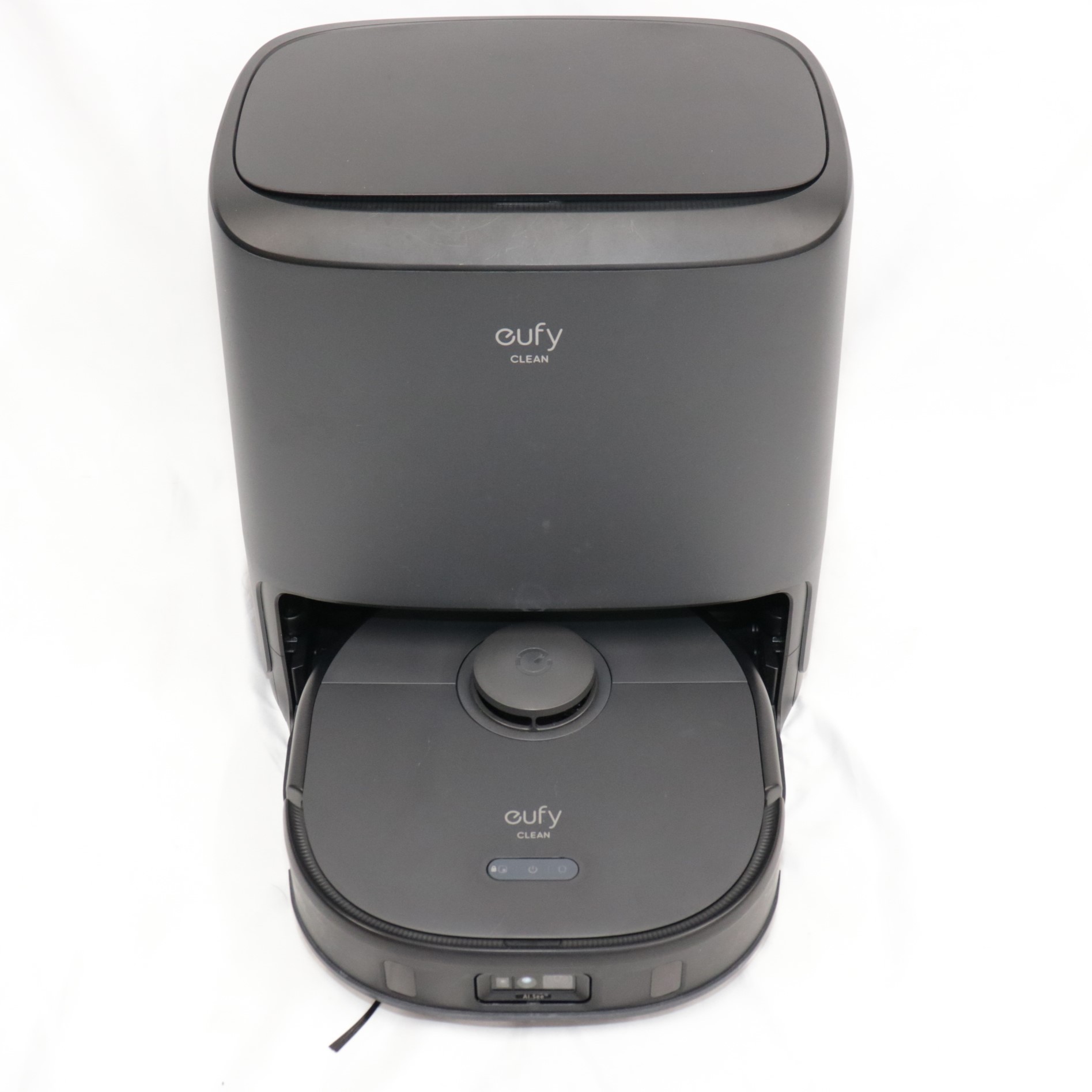 【ポイント5倍：7月19日20時00分から7月26日01時59分まで】 [中古] Eufy Clean by Anker ロボット掃除機 X9 Pro with Auto-Clean Station ブラック t2320511 [良い(B)]｜レンティオ アウトレット
