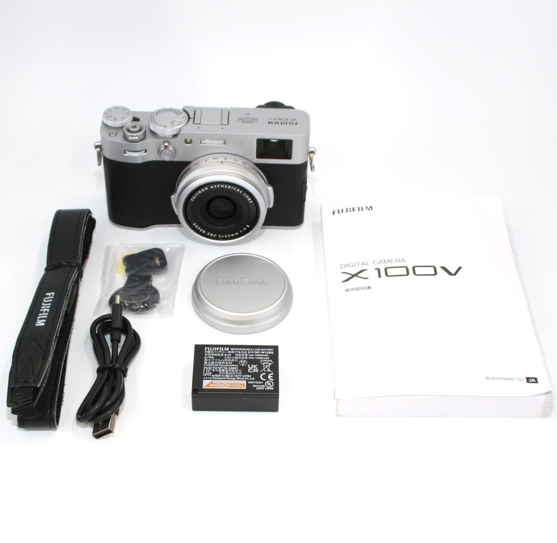 楽天市場】【中古】【美品】 富士フイルム X100V ブラック