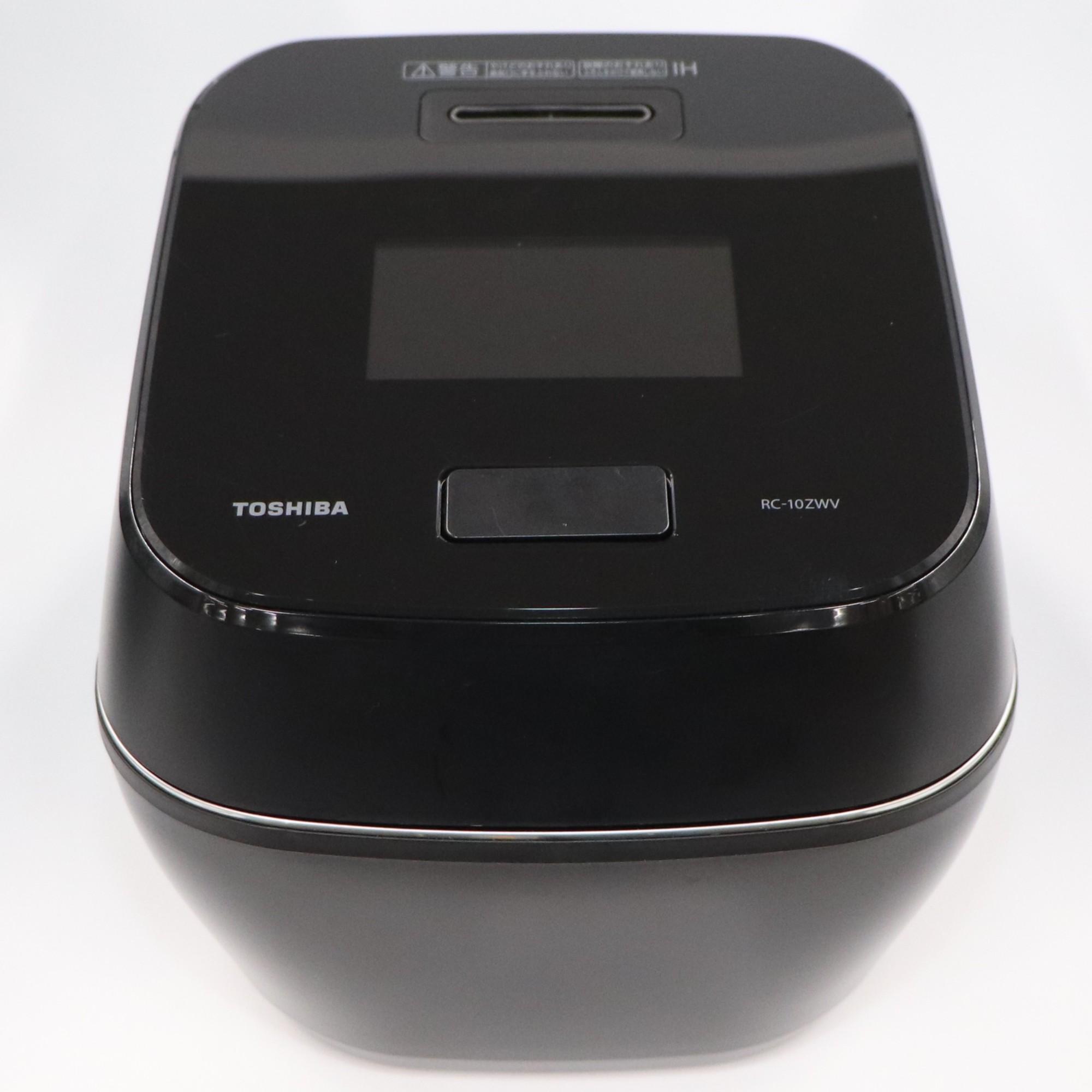 【ポイント5倍：7月19日20時00分から7月26日01時59分まで】 [中古] [5.5合炊き] 東芝 炎匠炊き RC-10ZWV 真空圧力IH 炊飯器 ブラック [良い(B)]｜レンティオ アウトレット