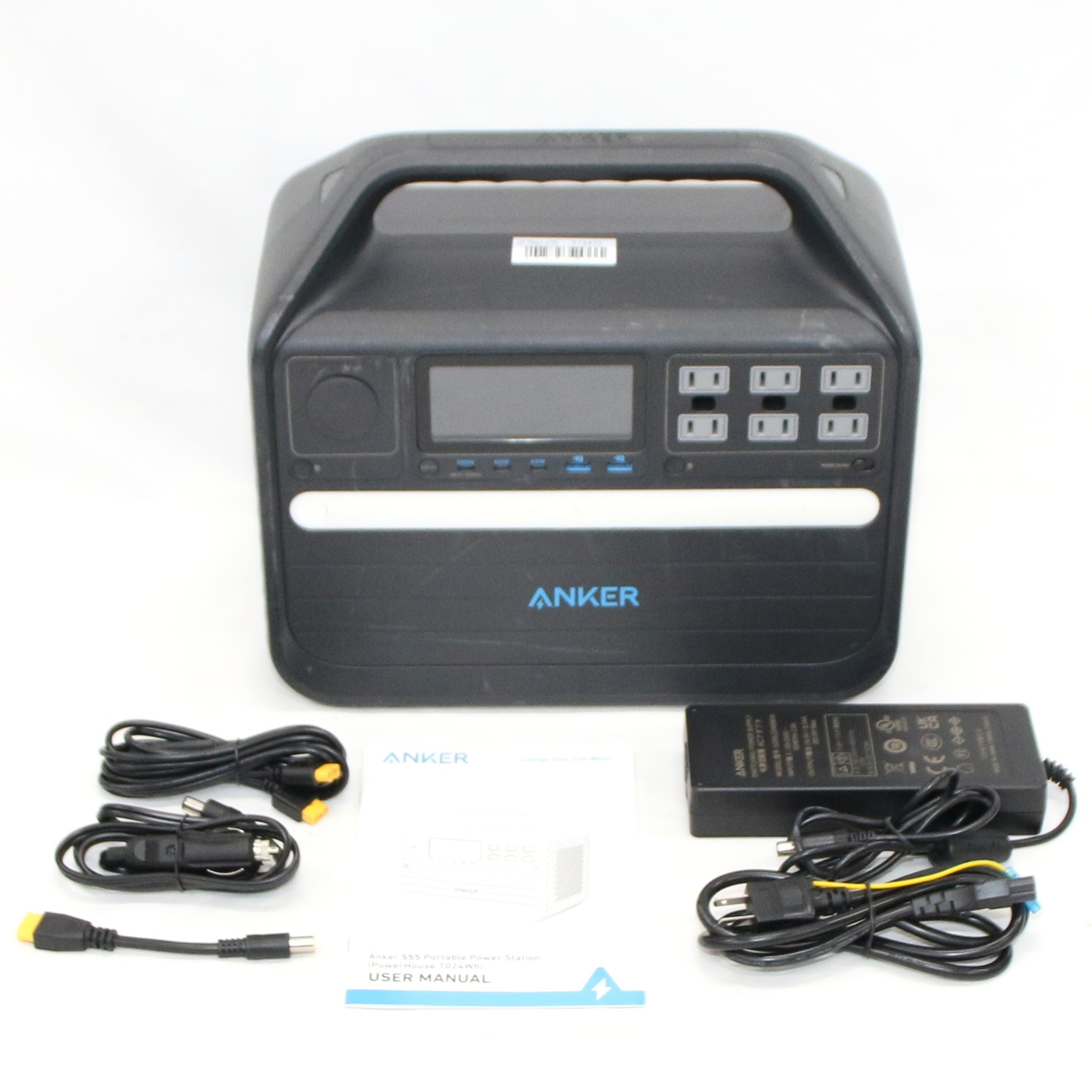 【尖んがり10倍：6月03日21時00分から6月11日01時59分まで】 [中古] Anker 555 Portable Power Station (PowerHouse 1024Wh) A1760 携帯型ワット数 ank-555pps-a1760 ank-555pps-a1760[可(C)]
