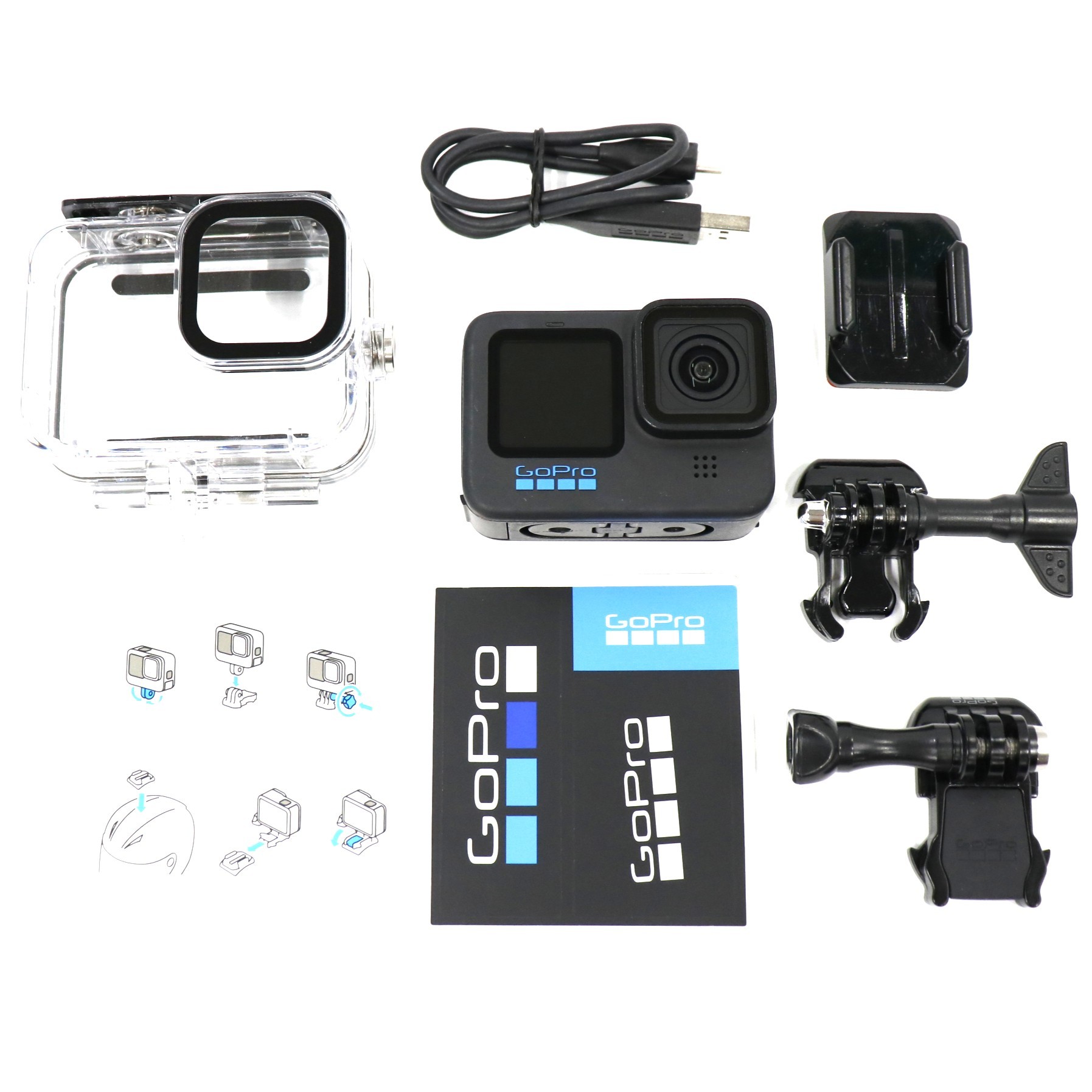 【ポイント10倍：5月1日22時～5月10日23時59分まで】 [中古] GoPro HERO10 Black(防水ハウジング付き) hero10-black[可(C)]