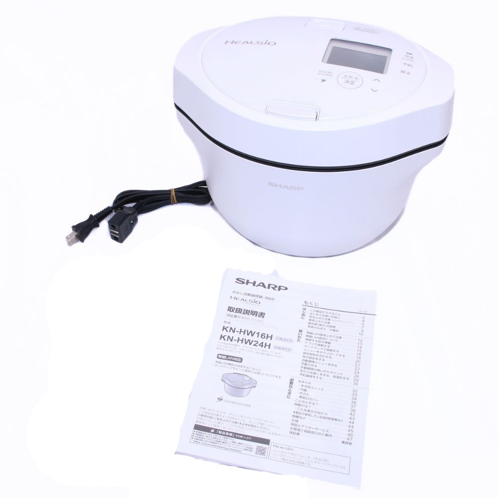 楽天市場】シャープ 水なし自動調理鍋 ヘルシオ ホットクック KN-HW16G