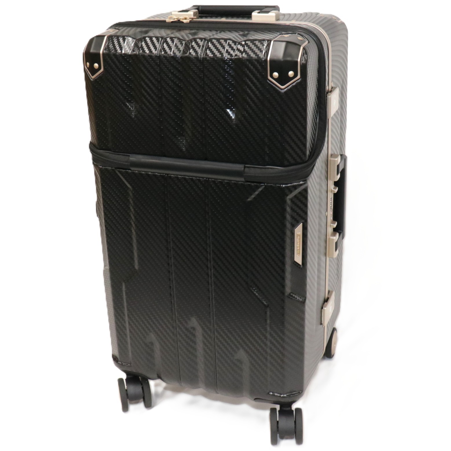 [中古] [3-5泊向けサイズ]LEGEND WALKER 5901 APOLLON アポロン 62L ハードスーツケース 5901-60-bk [良い(B)]