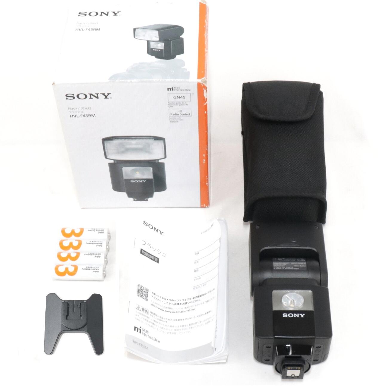 【楽天市場】[中古] ソニー LED搭載大光量フラッシュ HVL-F45RM hvl-f45rm hvl-f45rm[可(C)]：レンティオ ...