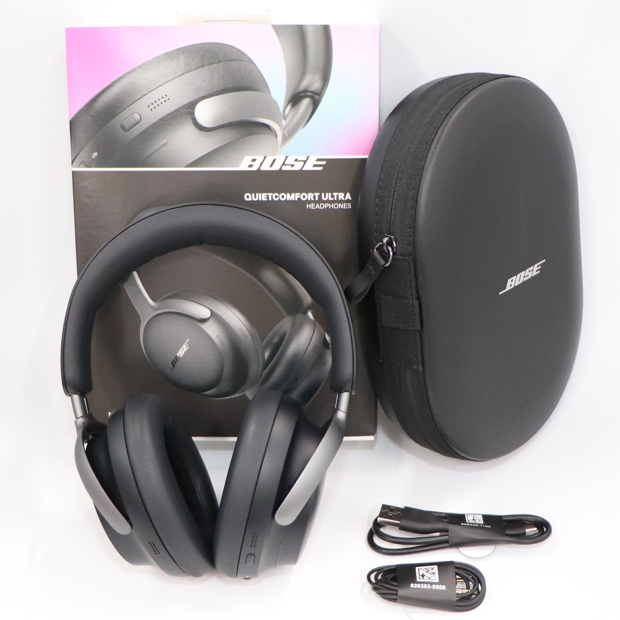 【尖んがり10倍：5月1日22時～5月10日23時59分まで】 [中古] Bose QuietComfort Ultra Headphones 無線電話受話器 qc-ultra-headphones-bk[可(C)] TV・オーディオ・カメラ-ヘッドホン・イヤホン-オーディオ