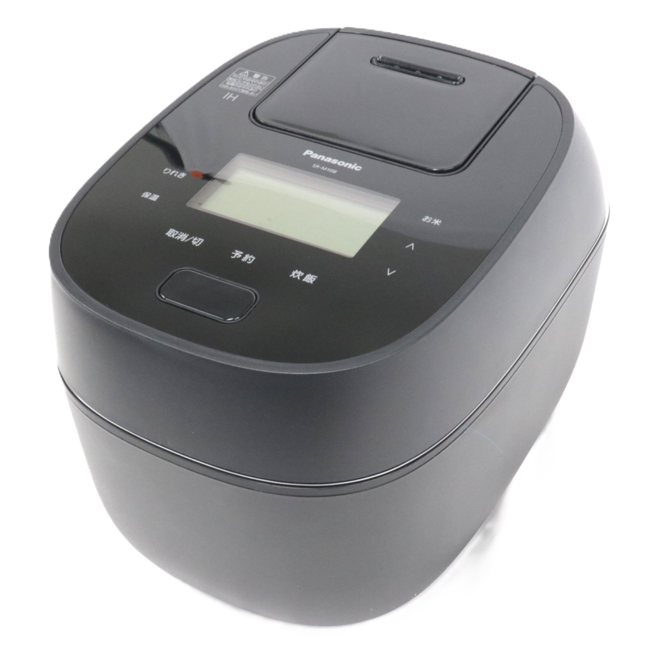 [中古] [5.5合炊き] パナソニック 変数翦断応力IHジャー炊飯器 SR-M10B  sr-m10b-k 黒いこと  [好いたらしい(B)]