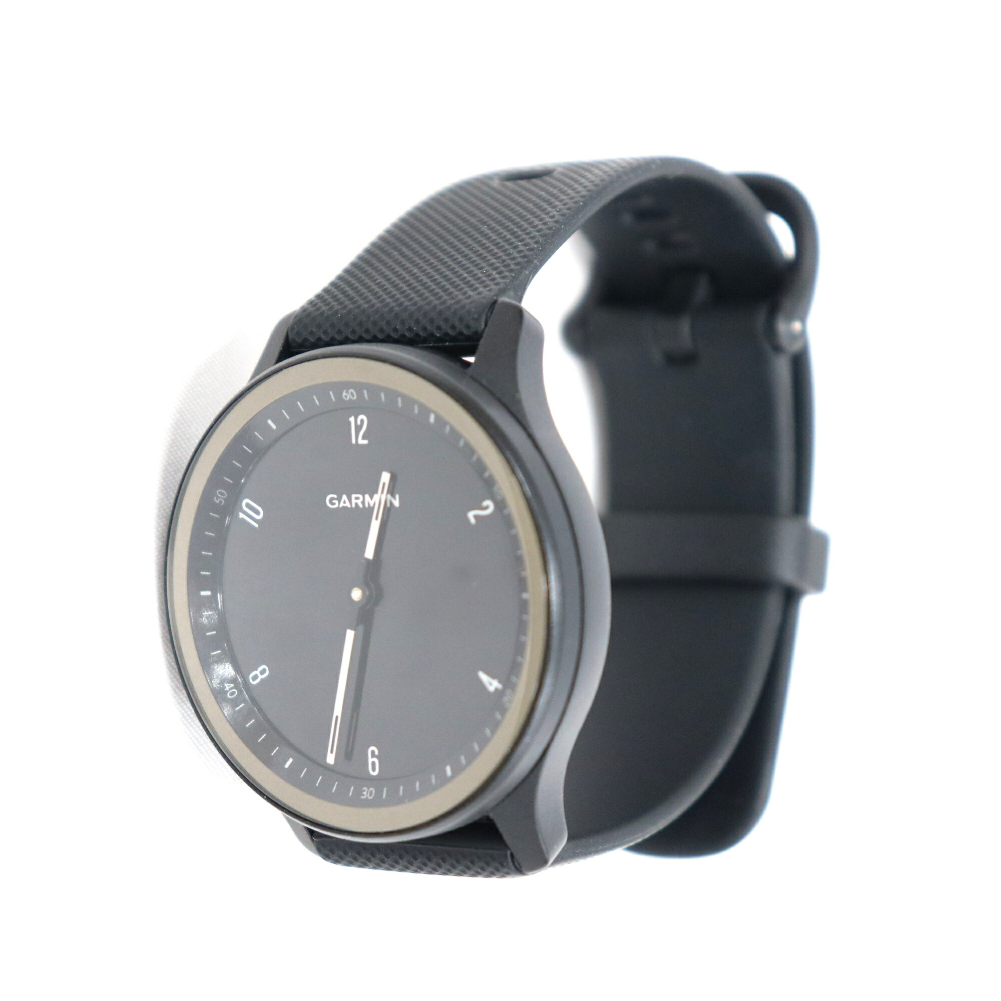 [中古] ガーミン GARMIN vivomove Sport スマートウォッチ vivomove-sport-bk 黒いこと  [可(C)]