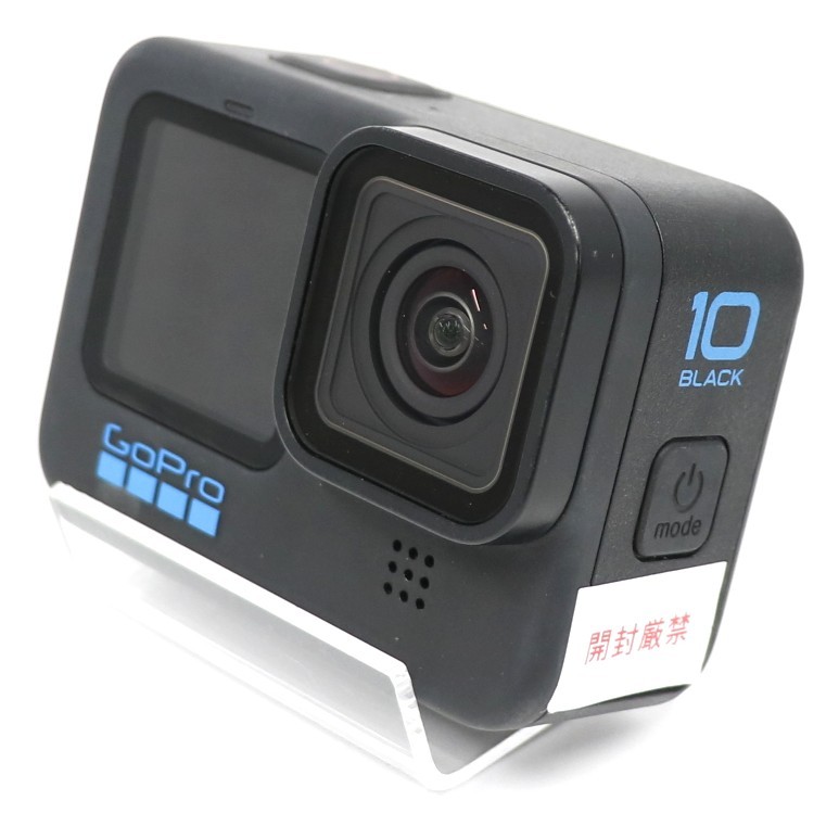[中古] GoPro HERO10 Black 動き写真器 付属品仕かける(3-way2.0嘱する)  hero10-black[人並み外れたに好いたらしい(A)]