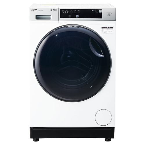 【逃げ口品】アクア AQUA AQW-D10P-L(W)  白いこと 膜鳴楽器洗い濯ぎ機 ヒートポンプ式かわき切る 左くい違い