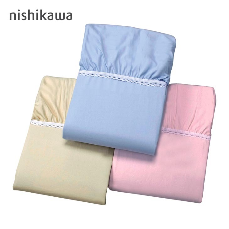 楽天市場】西川 綿100％ ベッドシーツ ダブル ボックスシーツ