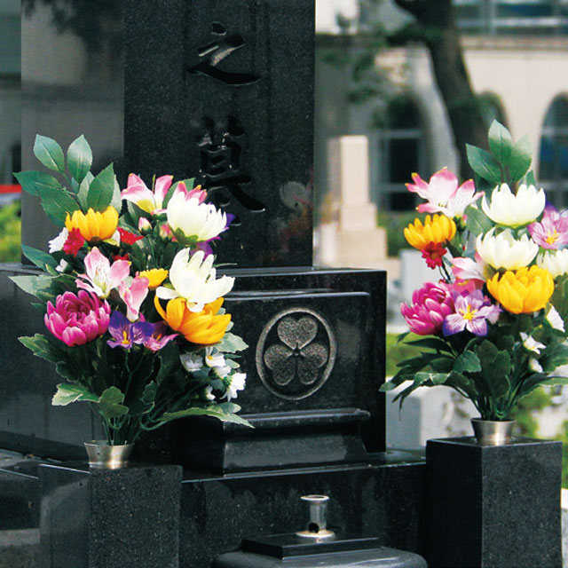 お墓用 枯れない 仏花 2束組 菊 造花 お墓用仏花 お墓参り お墓 花 お供え 新素材新作