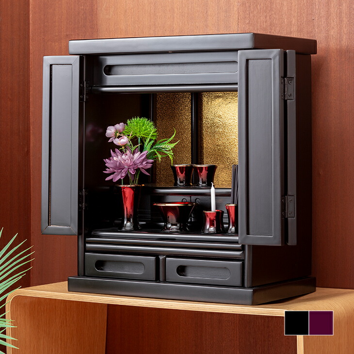 楽天市場】仏壇 コンパクト 省スペース ミニ仏壇 上置型 上置仏壇