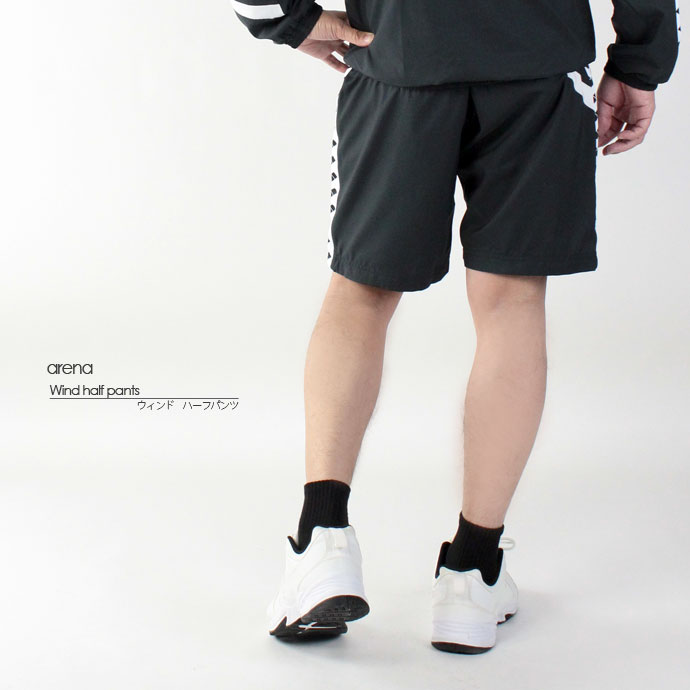 ハーフパンツ アリーナ Arena メンズ ウィンド ハーフパンツ Arn 6302p 1602 半パン 半ズボン スポーツウェア 練習 ジム 速乾 水泳 競泳 スポーツ スポーツショップ グラスホッパー