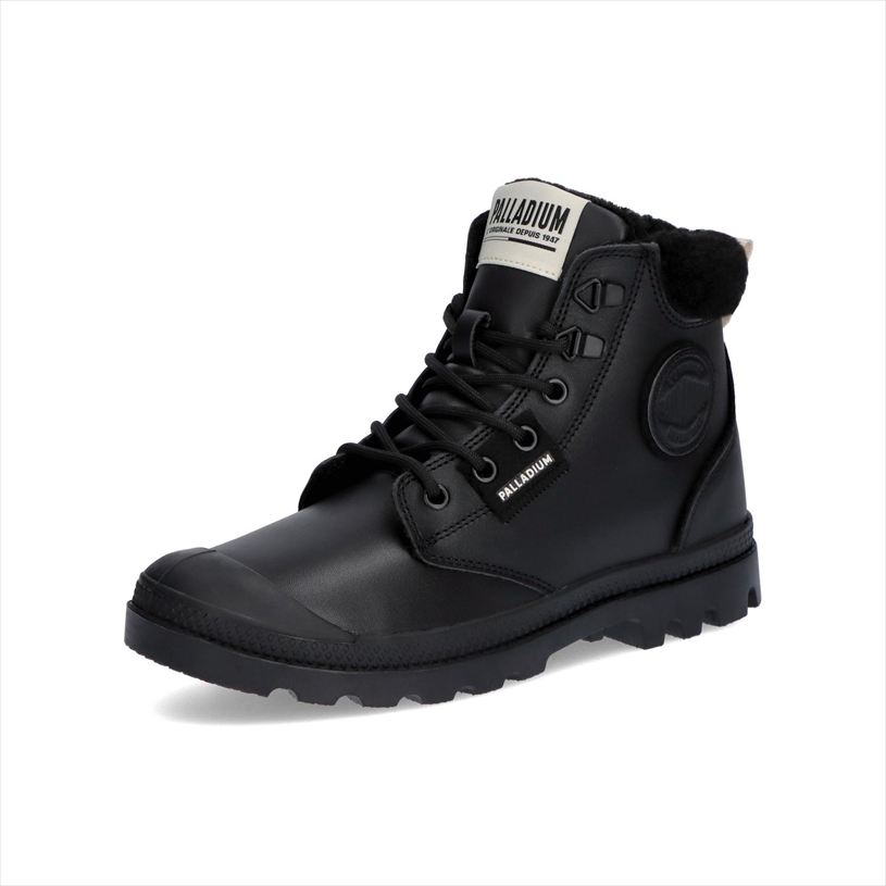 パラディウム PALLADIUM PAMPA HI SNOW WARM レディース スポーツ カジュアル シューズ 94380 (008)BLACK