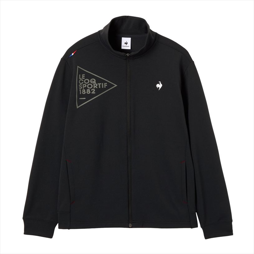 ルコックスポルティフ le coq sportif LCS Essential ジャージジャケット トレーニング ジャージ LT5FJG10M BK00.ブラック