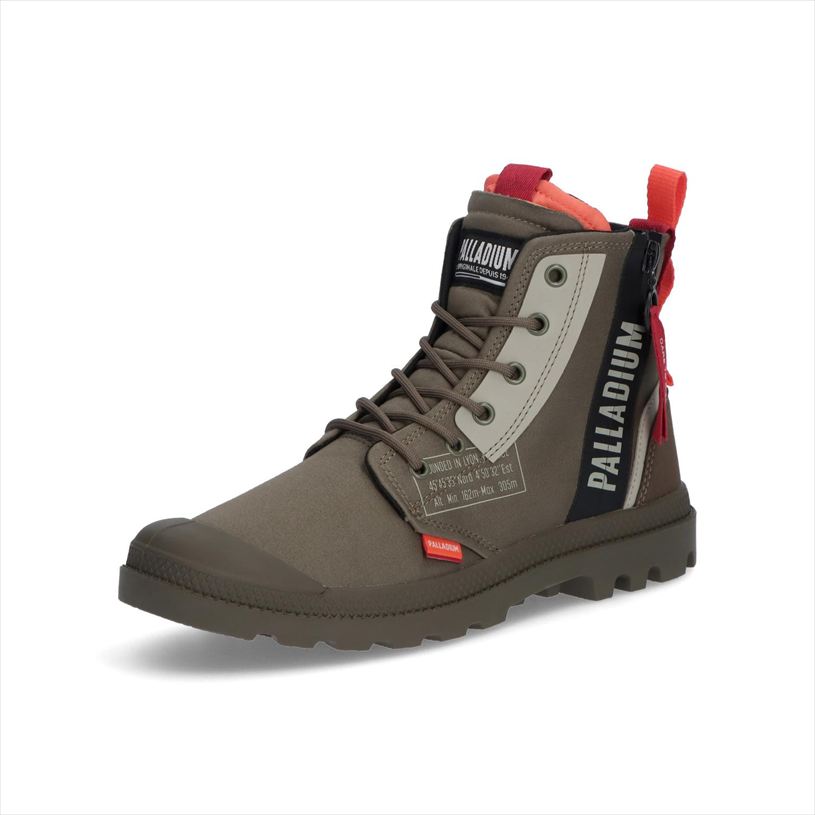 パラディウム PALLADIUM PAMPA HI DARE ZIP シューズ メンズ ユニセックス 79515 (325)OLIVE-NIGHT