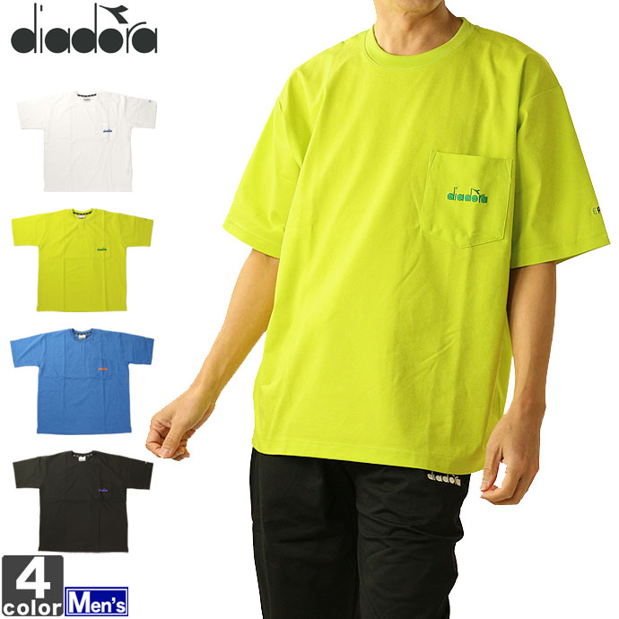 半袖Ｔシャツ 特別セール品 ディアドラ DIADORA メンズ DSC0510 EPIX テニスウェア Tシャツ ソフト 半袖Tシャツ ネコポス対応 トップス 速乾 2101 吸汗 ご注文で当日配送 ストレッチ