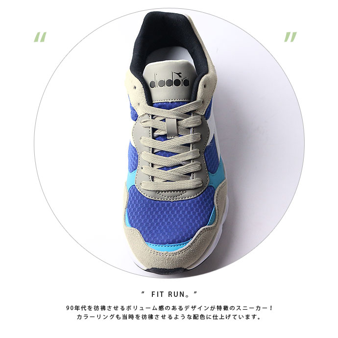 楽天市場 スニーカー ディアドラ Diadora メンズ フィット ラン 2102 ローカットスニーカー レトロスニーカー ランニングシューズ シューズ スポーツショップ グラスホッパー