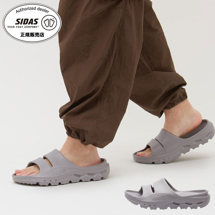 リコラ ReCoLA リカバリーサンダル SIDAS シダス 2026004 ReCoLA Slide Grey メンズ レディース コルアーチフォーム 軽さ 気疲れ和らげる アーチ形受け支える