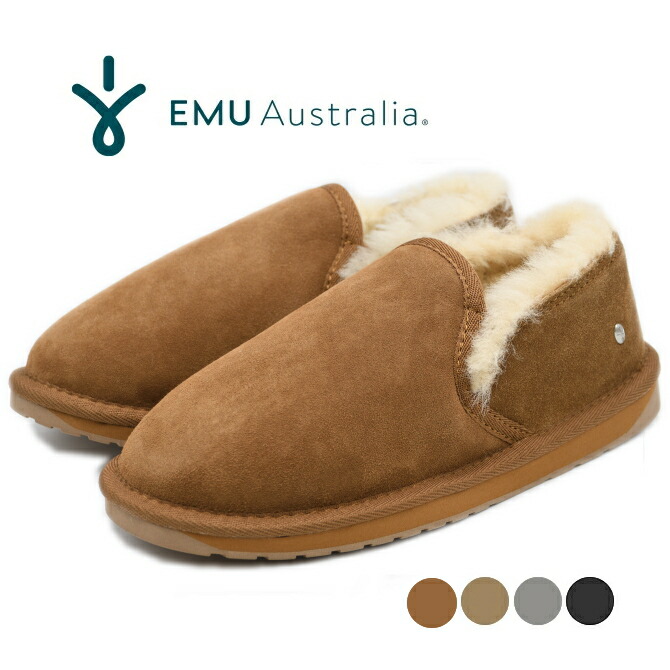 楽天市場】EMU Australia エミュ エミュー モカシン シープスキン
