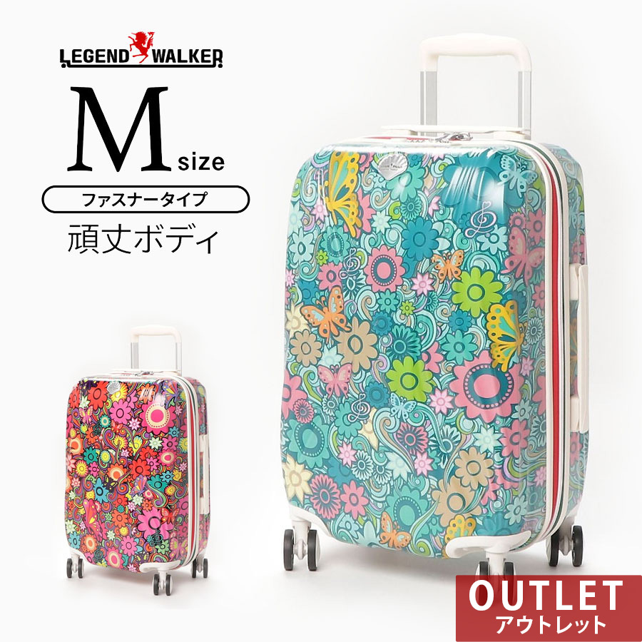7泊 レジェンドウォーカー キャリーバッグ 30 Off キャリーケース Legend 花柄 ダブルキャスター 可愛い キャリーケース 6泊 M ダイヤル セール サイズ 用 アウトレット プレゼント対象商品 かわいい M ダブルキャスター 7日 安い Walker 軽い 1週間以上 8日 スーツ