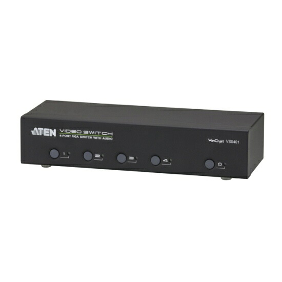【新品/取寄品/代引不可】4界面 VGAうつり変わり器 VS0401/ATEN