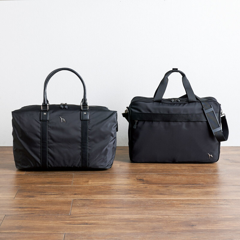 【新品/取寄品/代引不可】【特選商品5】3WAYブリーフバッグ･ボストンバッグセット（ブラック） AD-S0204BK ＜アダバット＞