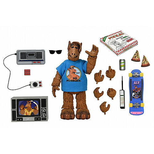 [ネカ] ALF アルフ ゴードン・シャムウェイ アルティメット アクションフィギュア（トータリー 80's ver.）