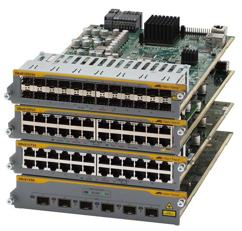 【新品/取寄品/代引不可】AT-SBx81GS24a [SFP拡張スロットｘ24] 0815R