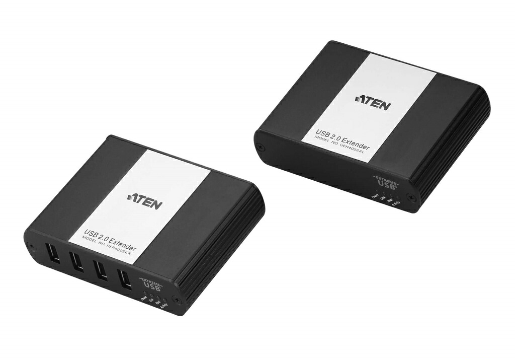 【新品/取寄品/代引不可】4ポート USB 2.0 Cat5エクステンダー(最大100m延長) UEH4002A/ATEN｜ Ｏutlet Ｐlaza