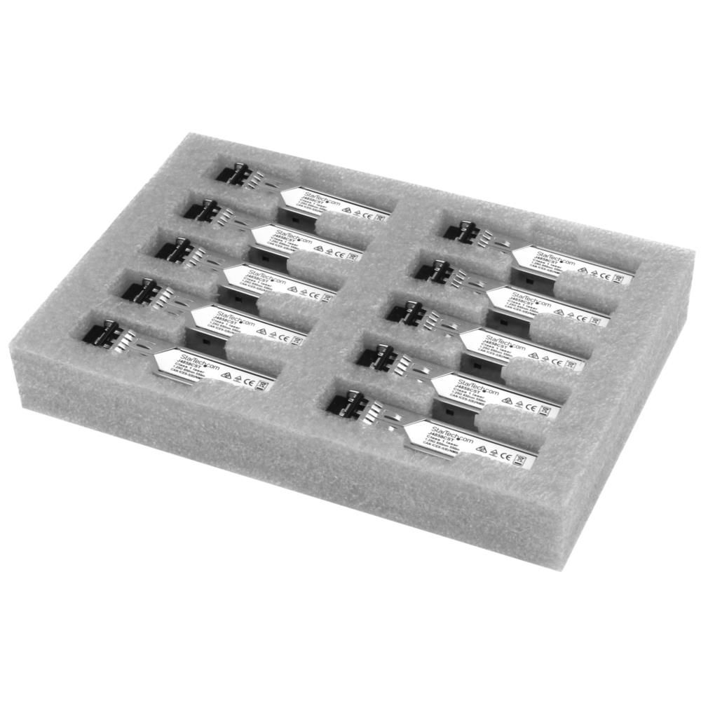 【新品/取寄品/代引不可】SFPモジュール 10個入りパック HP製J4858C互換 1000BASE-SX準拠光トランシーバ J4858C10PKST| Outlet Plaza