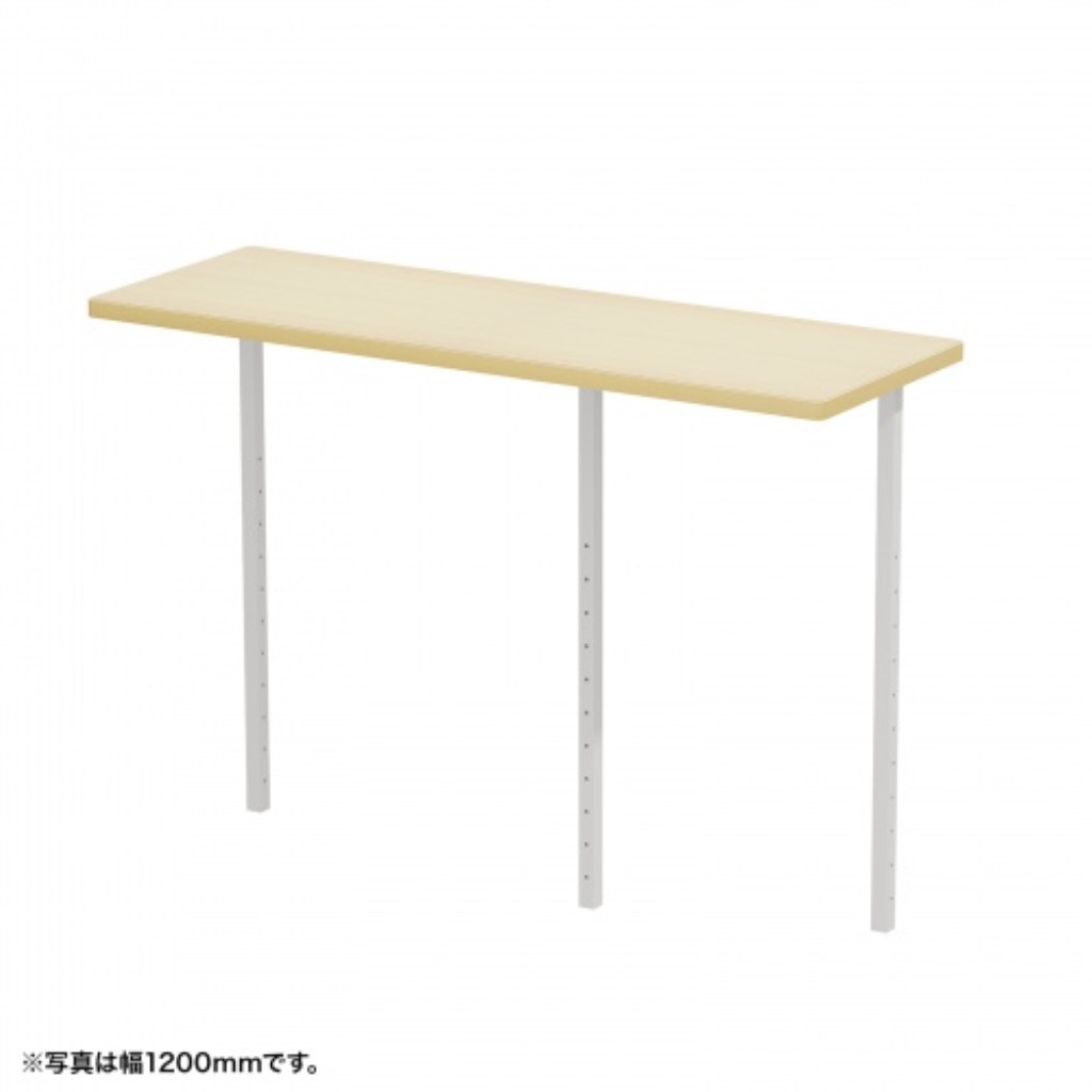 【新品/取寄品/代引不可】サブテーブルW700mm用(薄い木目)<受注生産品> EST-70LM