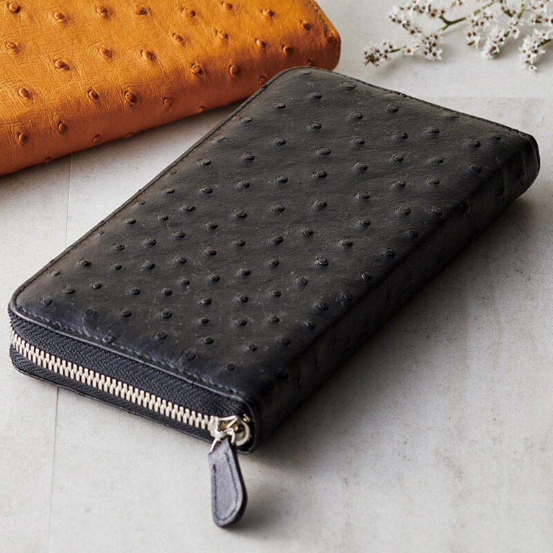 シュリンクレザーラウンドファスナー長財布 トープ S-NOL993039TP