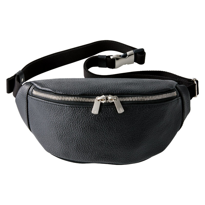 【送料無料】ラジェックス　牛革ウエストバッグ（ブラック）　１３−１０９４−１０　１３−１０９４−１０【ギフト館】 楽天市場】＜ラジェックス＞牛革ウエストバッグ（ブラック） 13-1094