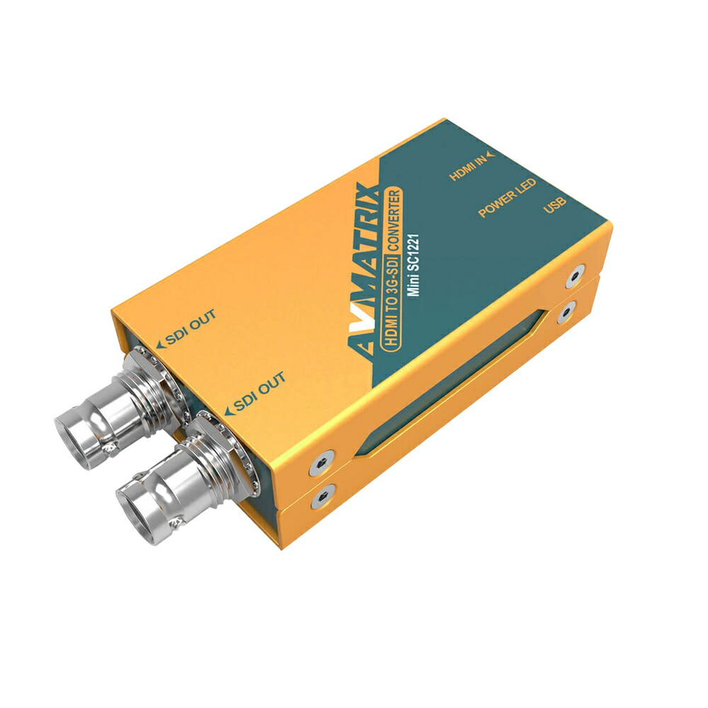 【新品/取寄品/代引不可】HDMI to 3G-SDIミニコンピューター取り替えっこ MINI_SC1221 パソコン・周辺機器-PCアクセサリー-変換コネクタ・ケーブル