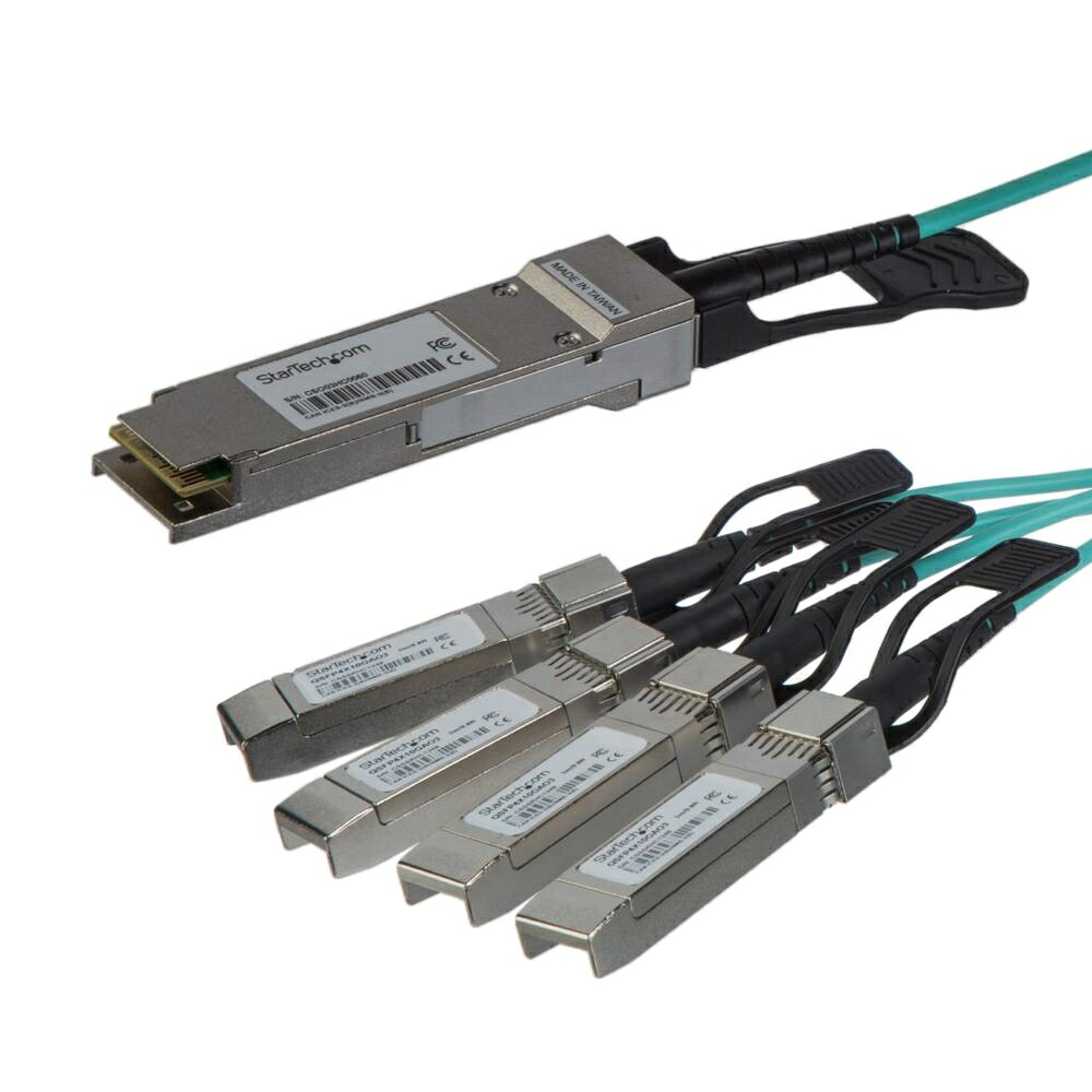 【新品/取寄品/代引不可】QSFP+アクティブ光ブレークアウトケーブル 7m Cisco製QSFP-4X10G-AOC7M互換 40GbE QSFP4X10GAO7｜ Ｏutlet Ｐlaza