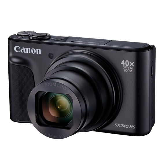 Canon PowerShot SX740 コンパクトデジタルカメラ ブラック HS