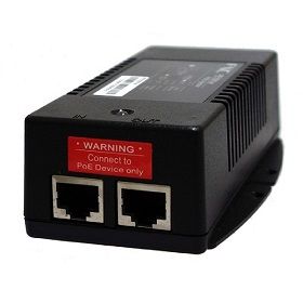 【新品/取寄品/代引不可】IEEE802.3at/af相応う PoEインジェクタ PE1001AT